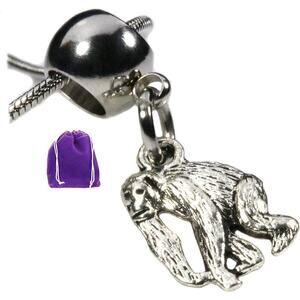 Monkey Necklace - Monkey Pendant - Gift for Monkey Lovers